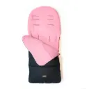 CrocnFrog Baby Stroller Bunting Blanket | Toddler Universal Footmuff Sleeping Bag with Adjustable Side Zips | Pink 